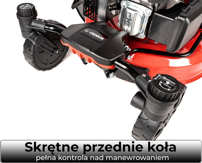 Koła w kosiarce Cedrus KS51S-ZT